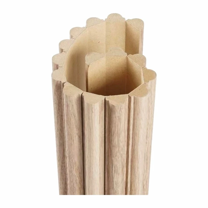 Flexible Curved Wall Panel MDF Kraft Paper suppliers